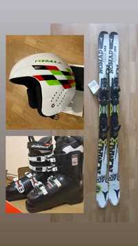 Горнолыжный шлем formula;Лыжи Atomic Nomad;Горнолыжные ботинки Nordica