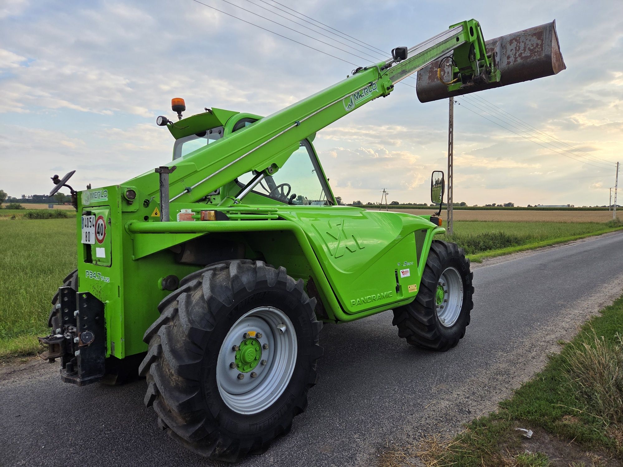 Ładowarka teleskopowa merlo P34.7 plus