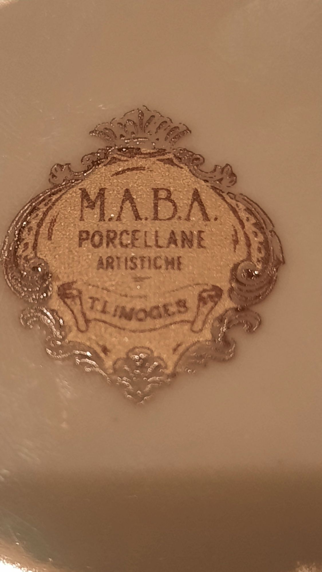 Caixa de joias MABA porcenana limoge