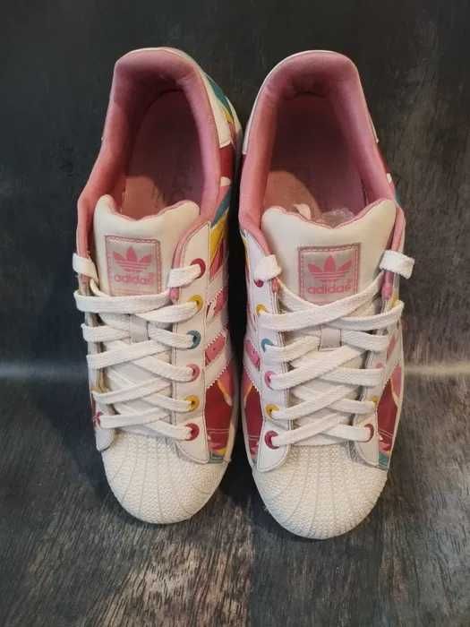 Adidas Superstar kolorowe,Z LIMITOWANEJ EDYCJI.