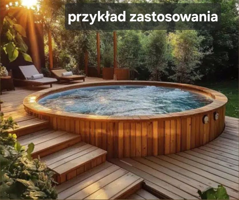 Basen poliestrowy z włókna szklanego, do samodzielnego wkopania