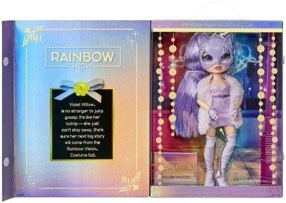 Кукла Рейнбоу Хай Вайлет Маскарад Rainbow Vision Costume Ball Violet