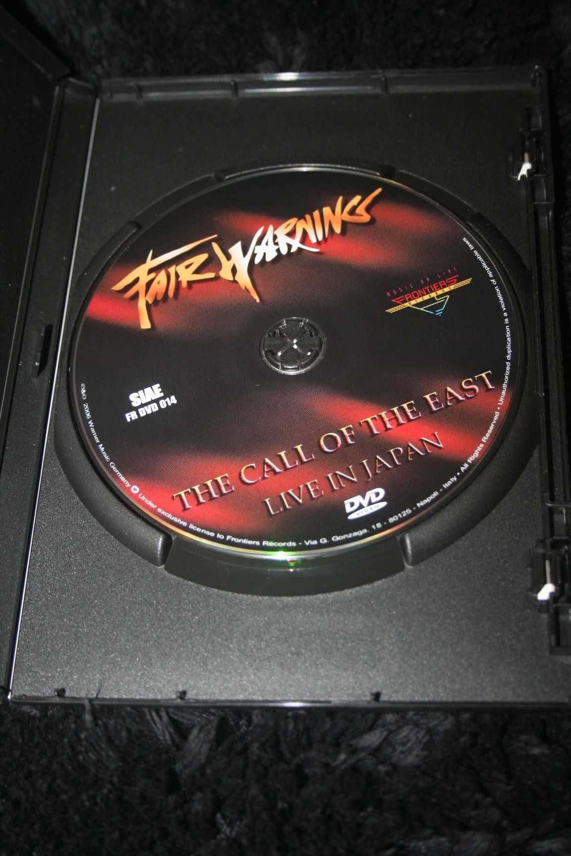 DVD Fair Warning - The Call of the East - Live in Japan