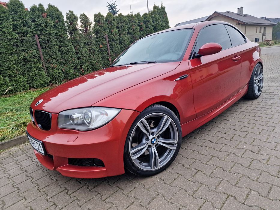 BMW 123d Coupe M-PAKIET, Gwint, Przelot, Nowy Rozrząd, Navi, Alcantara