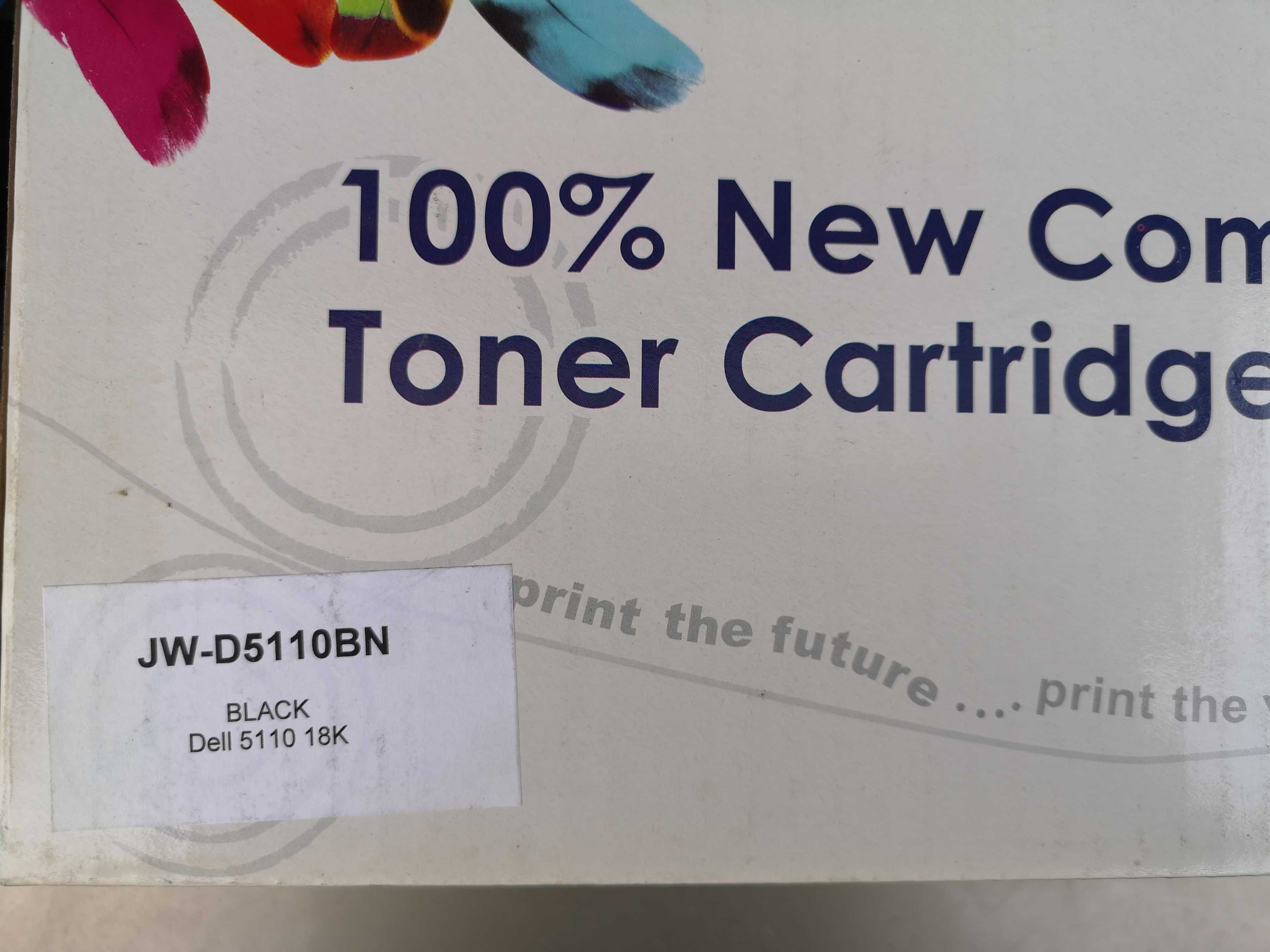 Toner Dell 5110cn. Czarny JW-D5110BN. 2sztuki.