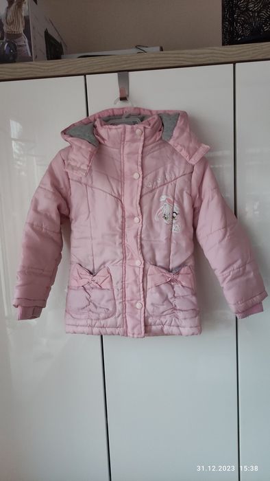 Kurtka jesień zima r 110 dla dziewczynki