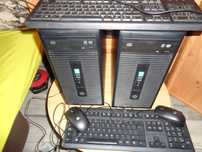 2komputery biurowe hp280g1 8gb ram win10,11pro klawiatura mysz hp