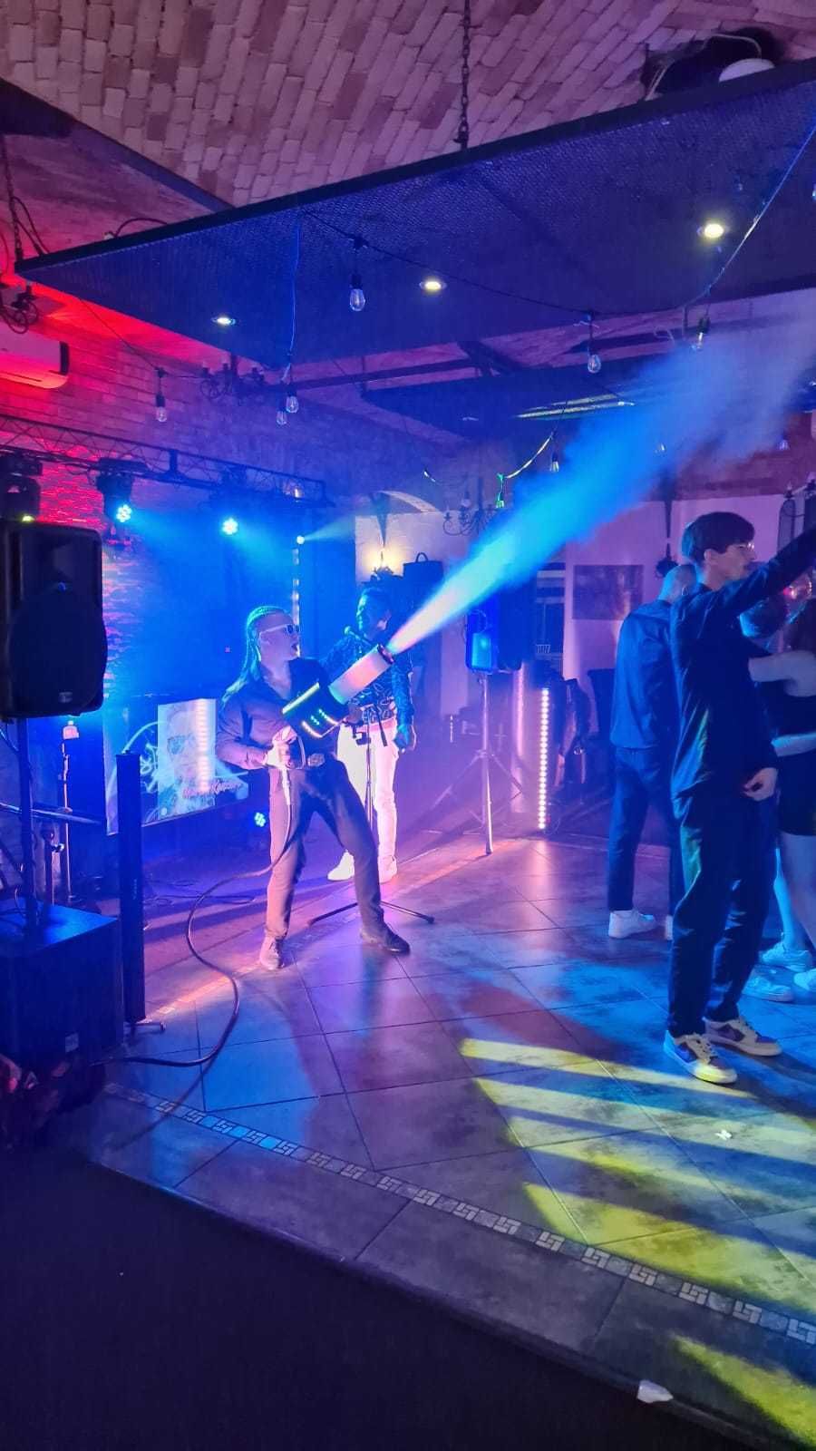 Pistolety CO2 - wyrzutnia KONFETTI CO2 - Ice Gun - wesele - koncert