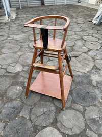 Старинные детские ходули-стол-стул трансформер для кормления