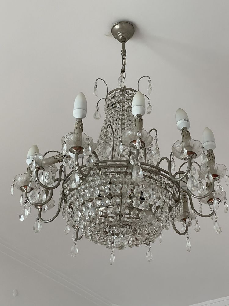 Lustre em cristal