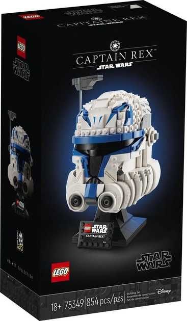 Конструктор LEGO Star Wars 75349 Шлем капитана Рекса (854 детали)