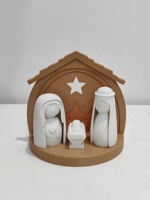 Presépio com luz LED