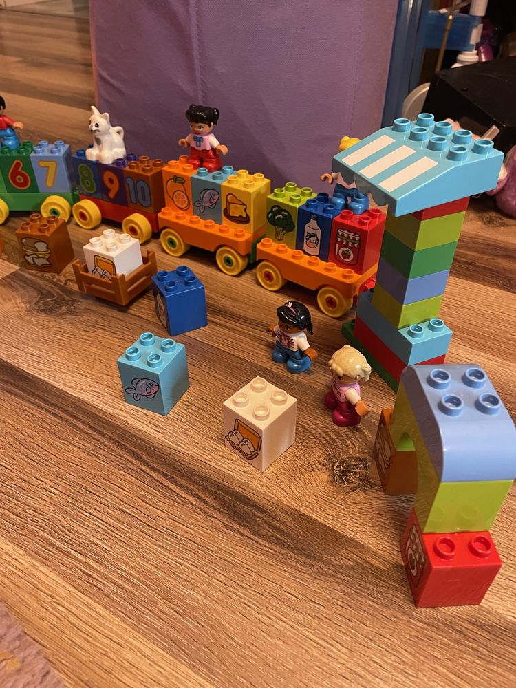 Lego Duplo pociąg  ciuchcia klocki