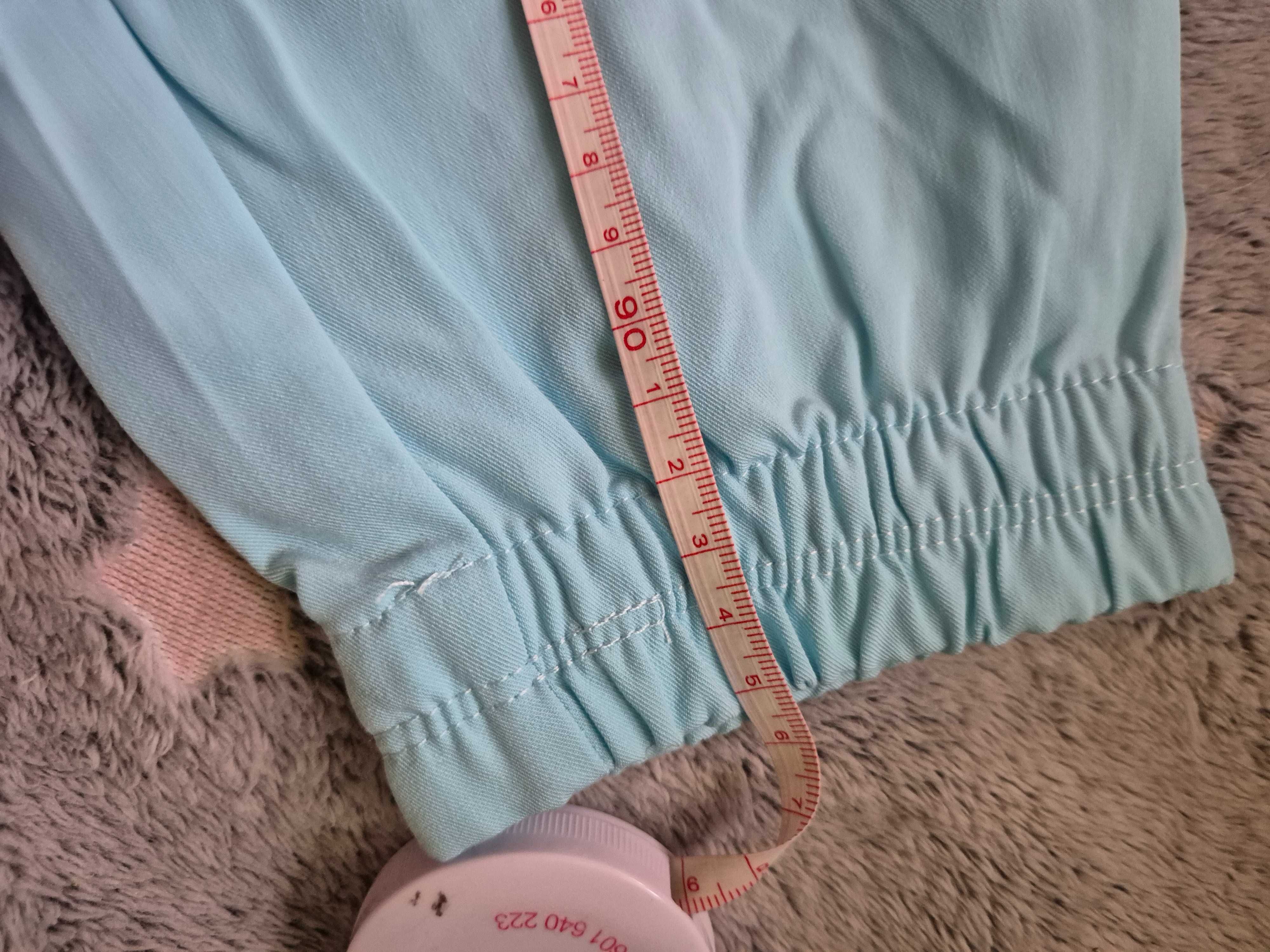 Jasny uniform komplet Barco USA XS eu S z rayon joggery pielęgniarka