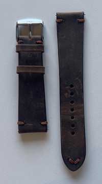 Bracelete Pele Castanha 21mm