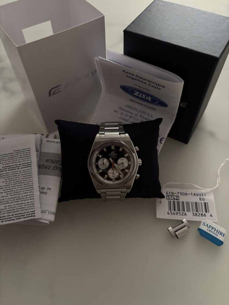 Zegarek Casio EDIFICE Chronograph EFB-730D-1AVUEF