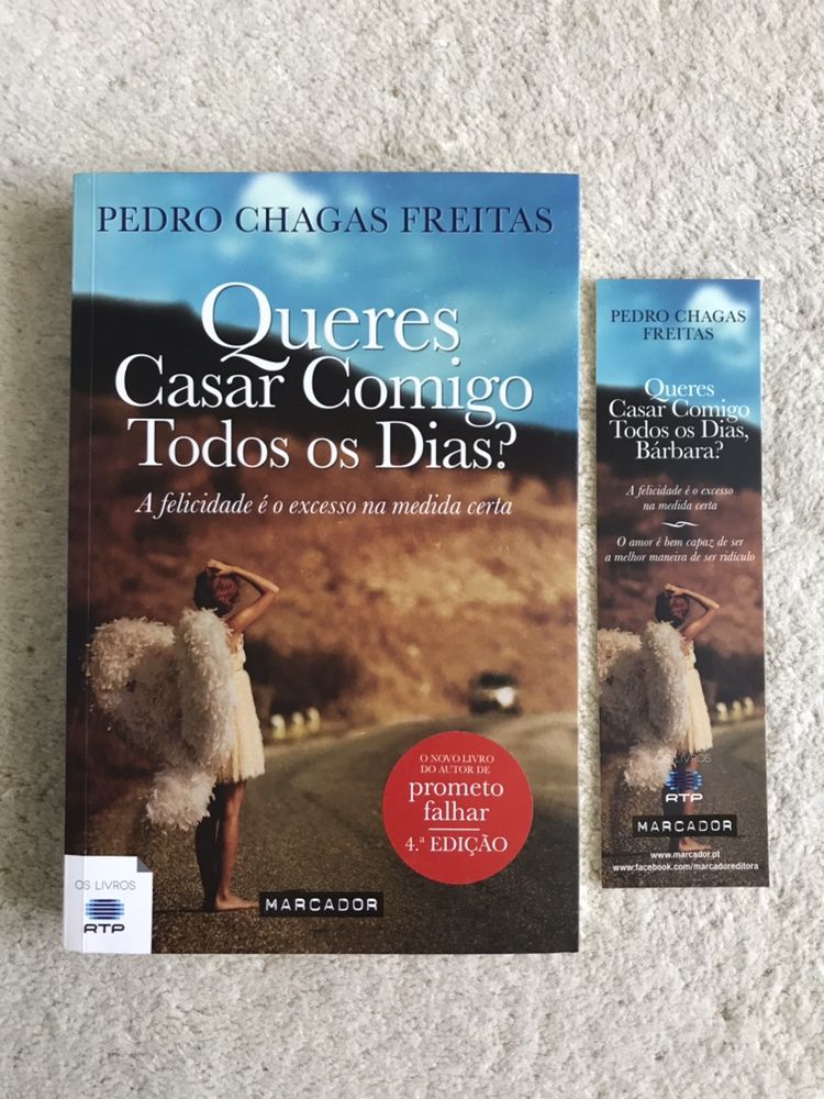 Livro “Queres casar comigo todos os dias?” Novo