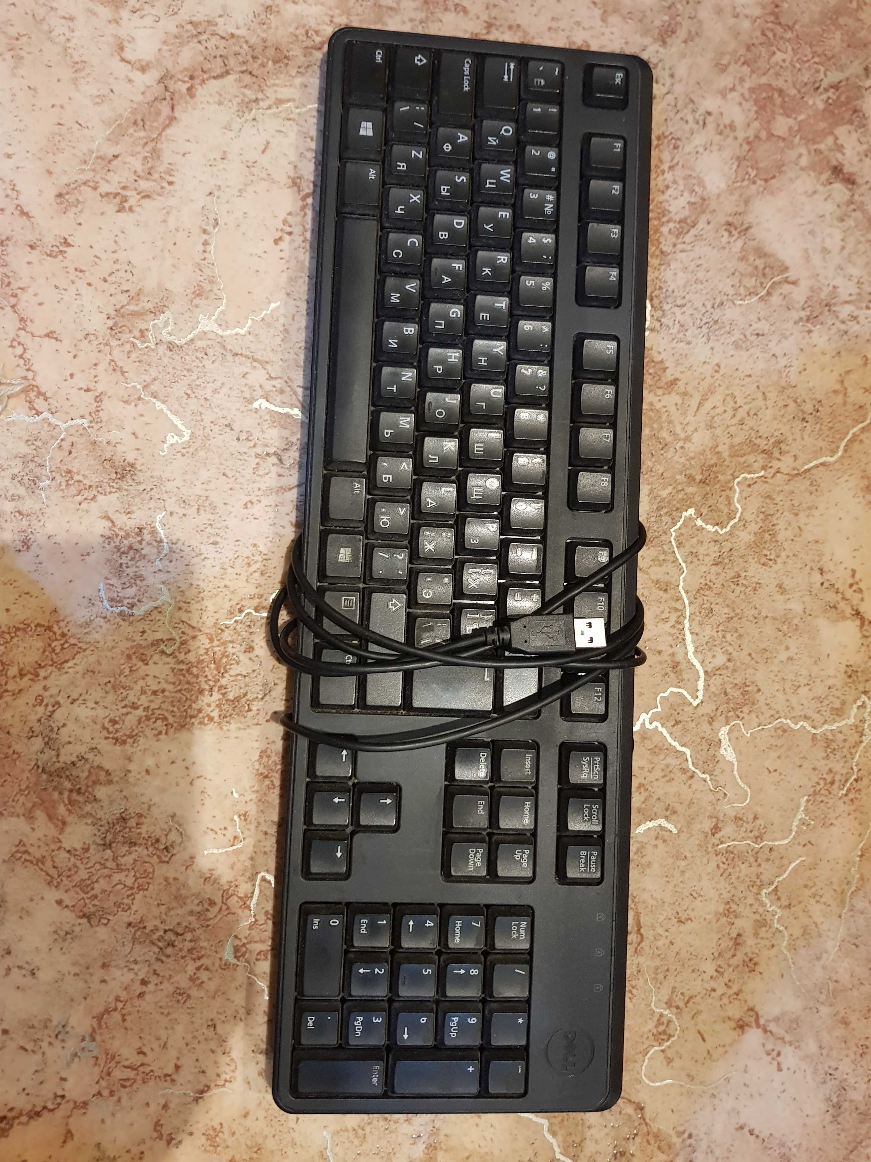 Клавіатура Dell KB212-B USB 1,8 м Оригінал!