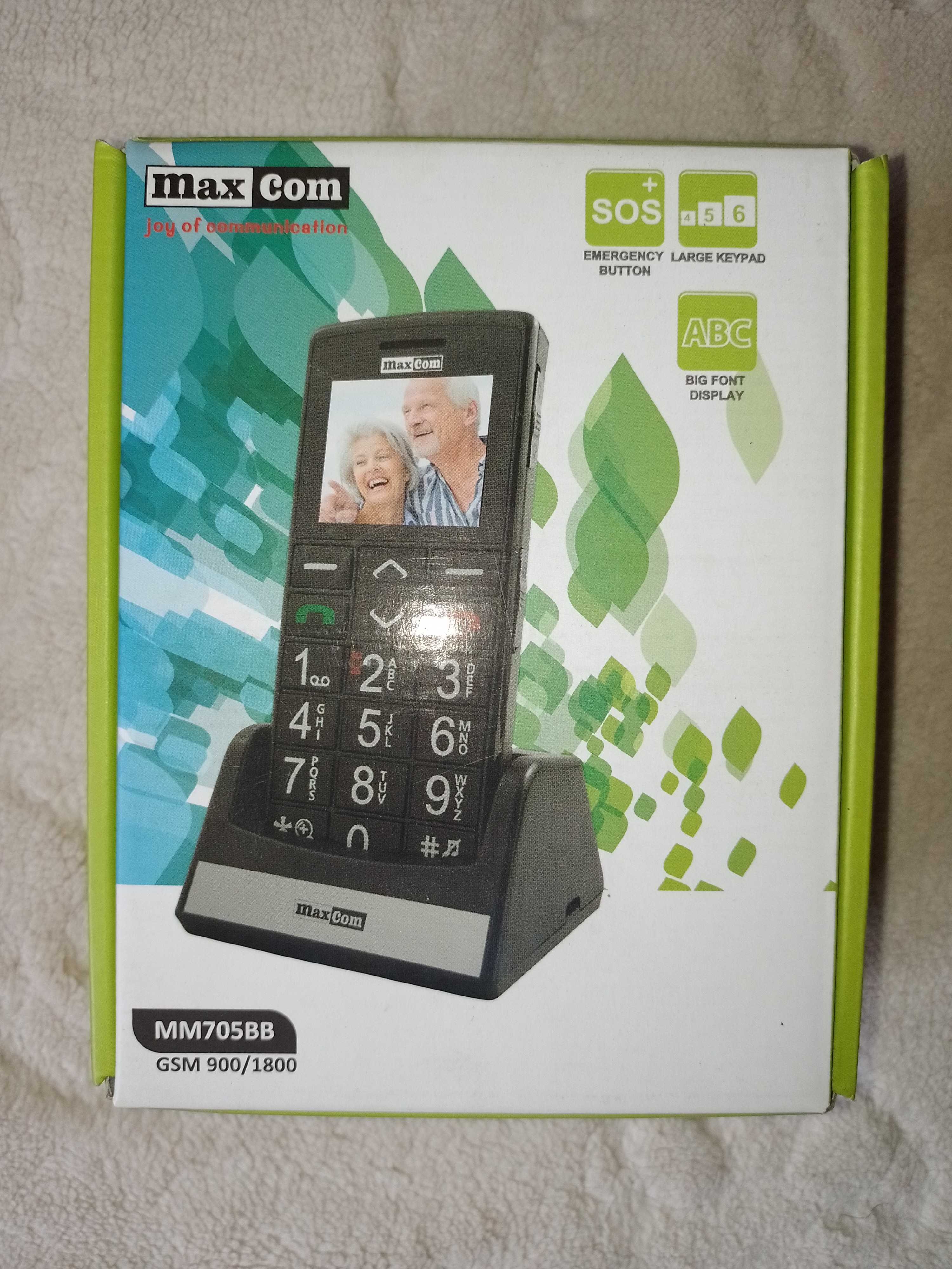 Telefon dla Seniora MAX COM