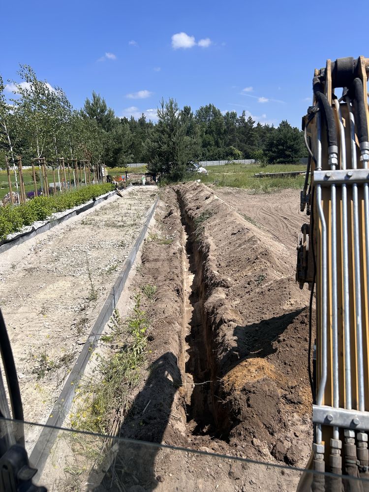 Usługi minikoparka, ładowarka, wozidło, prace ziemne, wykopy