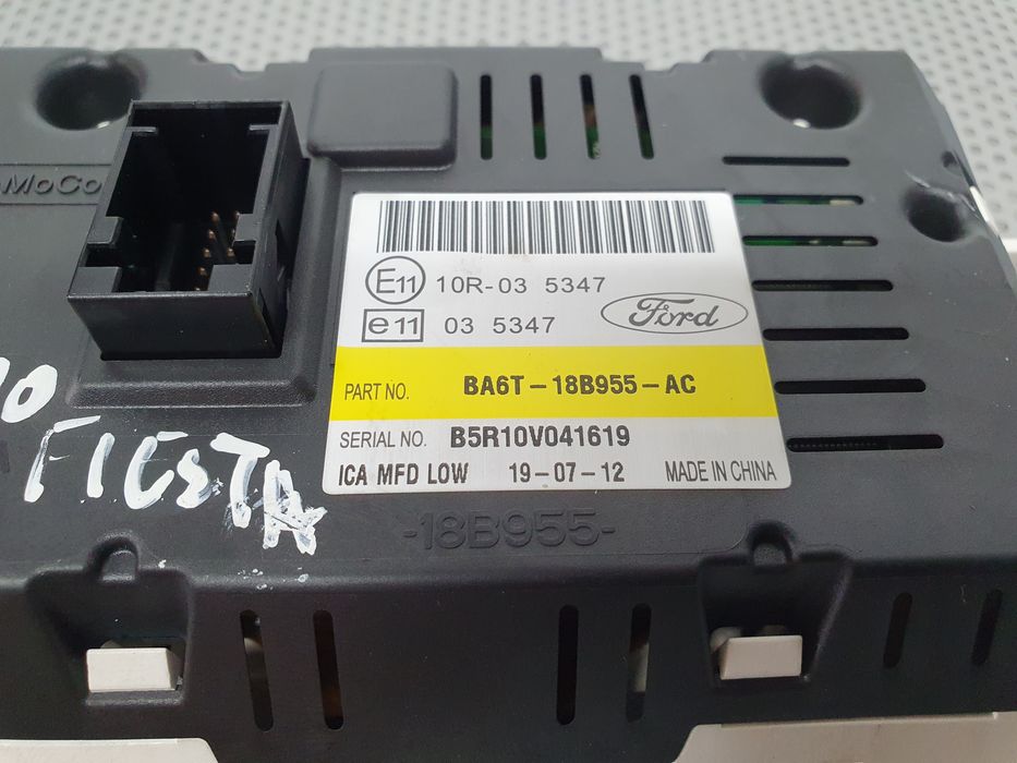 Display / ecrã de informações FORD Fiesta VI (CB1, CCN)