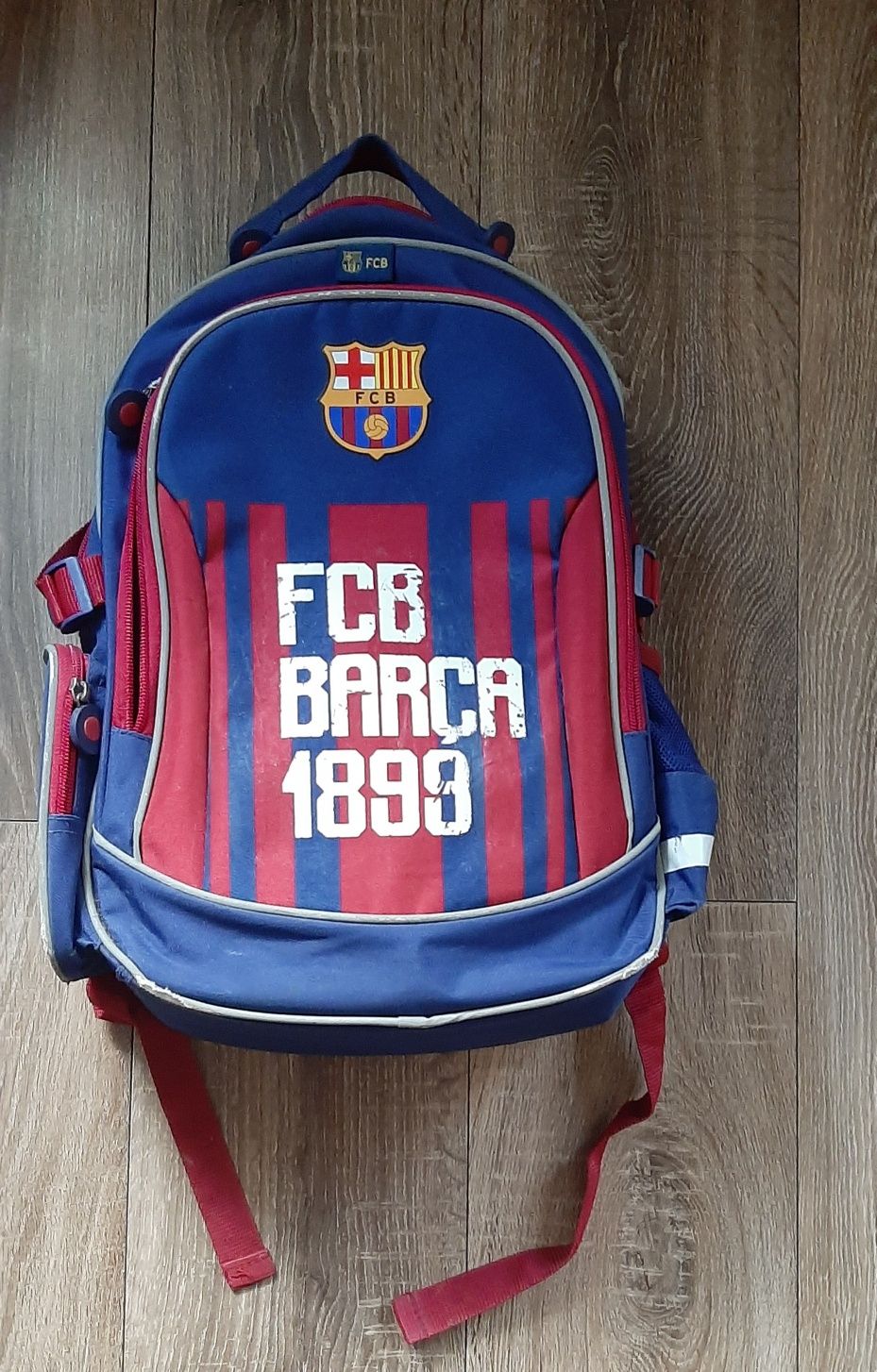 Plecak szkolny FC Barca + piórnik