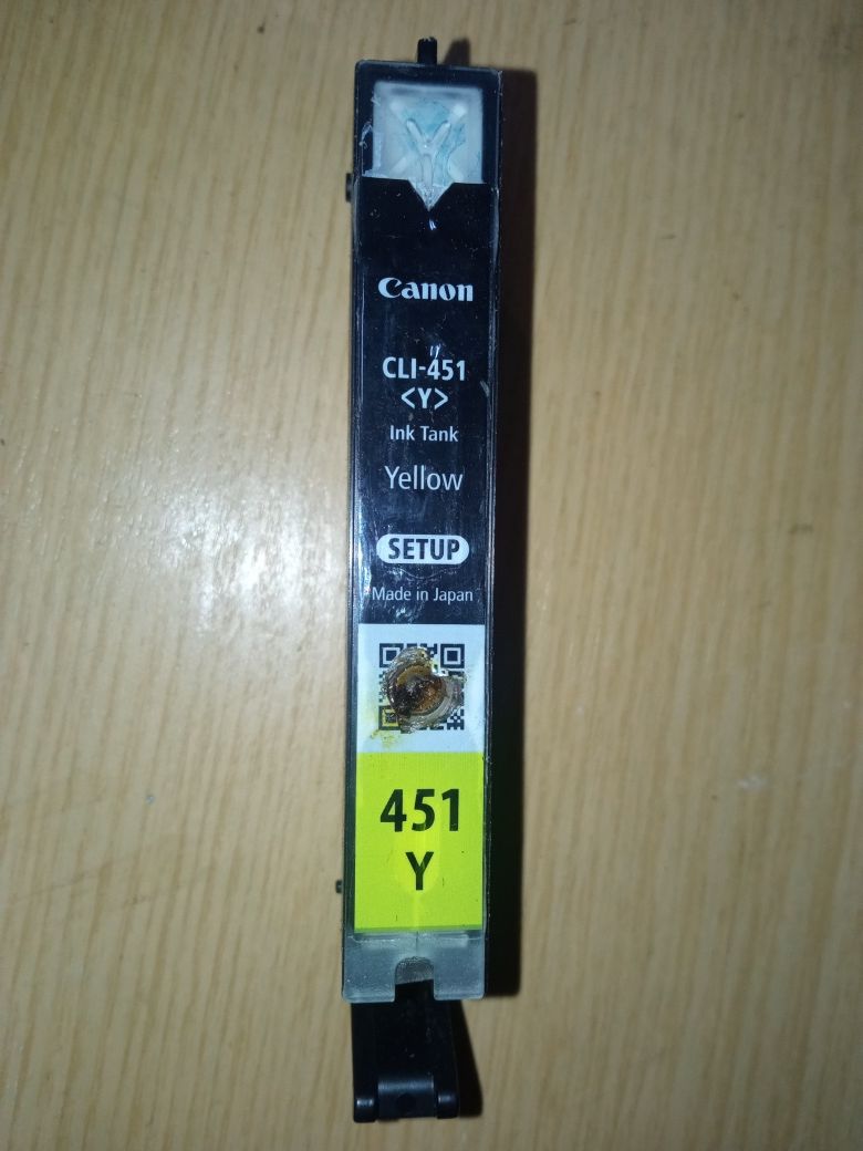 Картридж Canon CLI-451Y Yellow