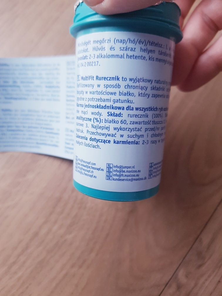 Nowa karma dla wszystkich ryb ozdobnych Multifit  11g/100ml