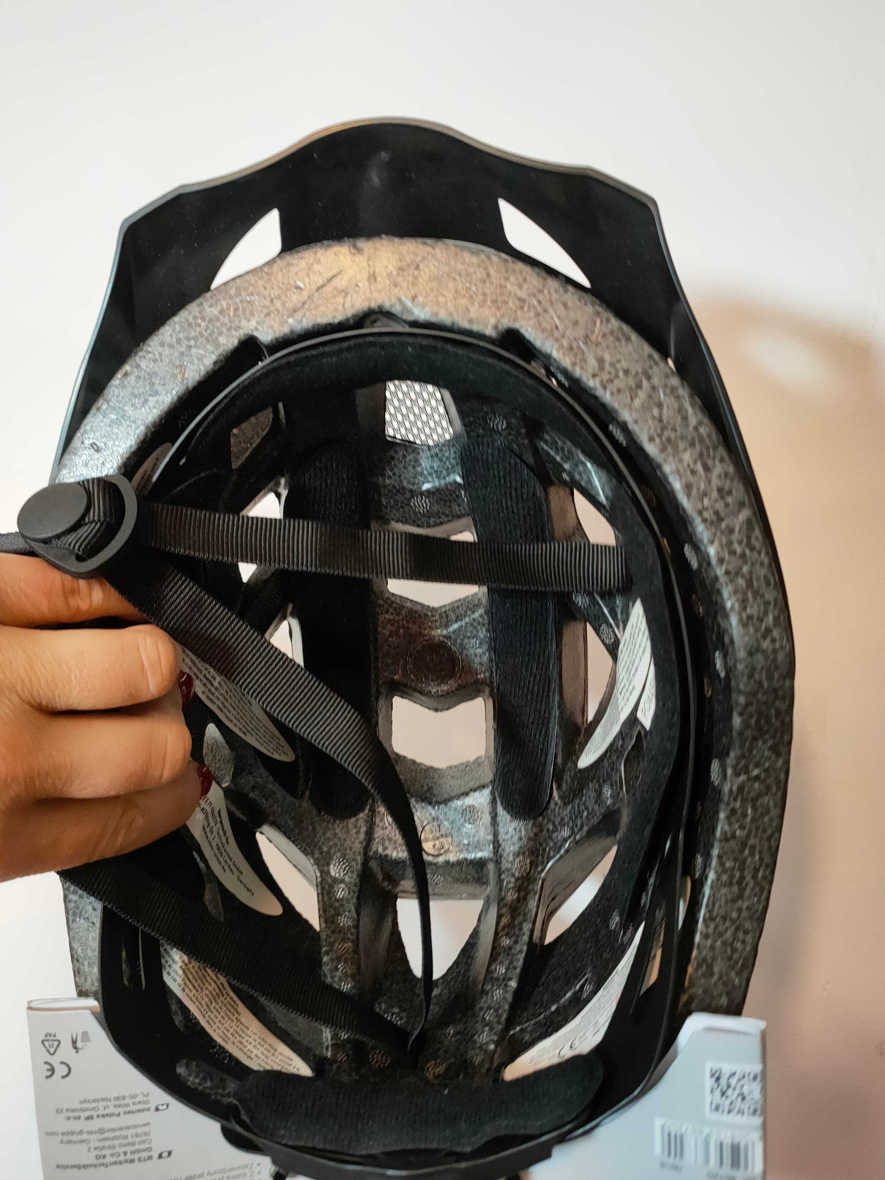 Nowy Kask rowerowy Fischer Fahrrad r. S/M