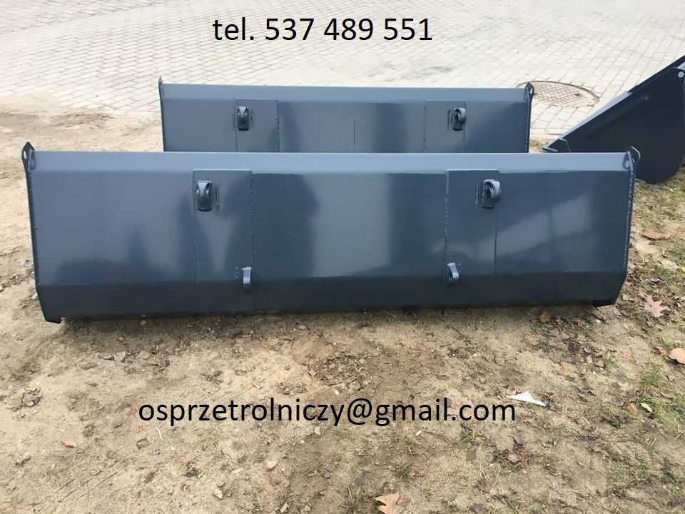 ŁYCHA ŁYŻKA objętościowa do tura wzmocniona 2m DOSTAWA 1.2m-2.6m