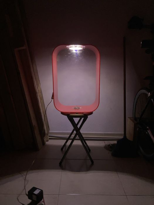 Aquario Biorb com iluminação