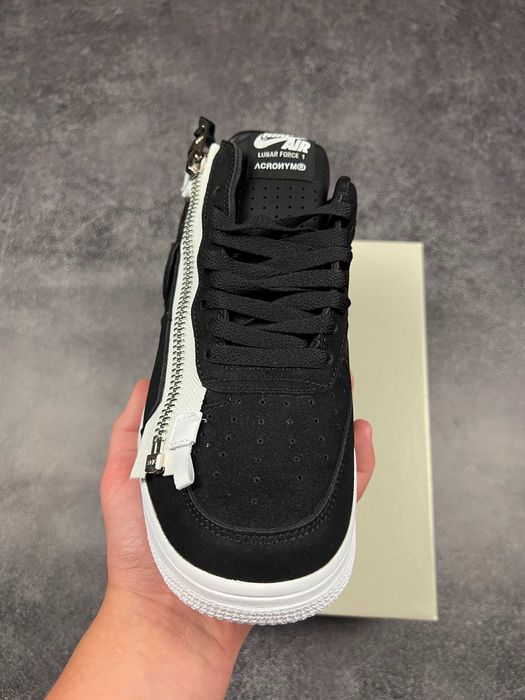 Nike Lunar Force 1 Low Acronym Black White