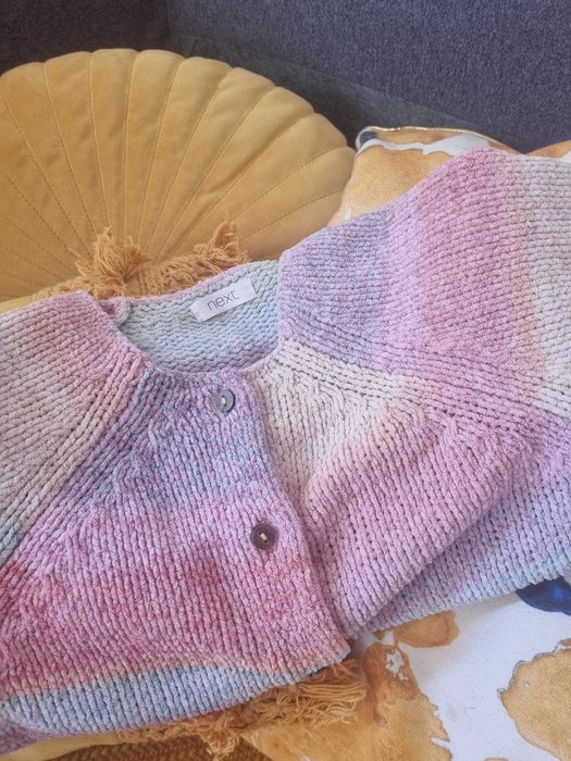 Sweterek Nex kolorowy tęcza 6,7 lat 122 cm