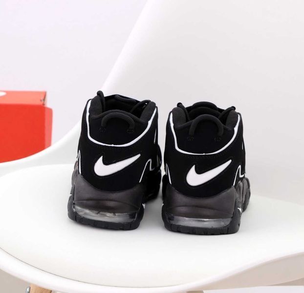 Унисекс кожаные кроссовки Nike Air More Uptempo найк аир море аптемпо