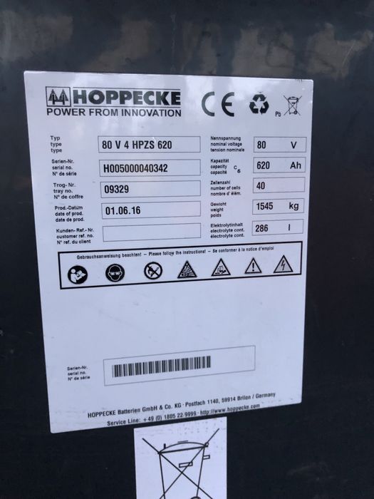 Навантажувач електричний Still RX60-30, 2008р., 3т., 6м 5072мг