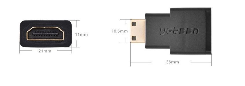 Адаптер HDMI в mini HDMI Ugreen