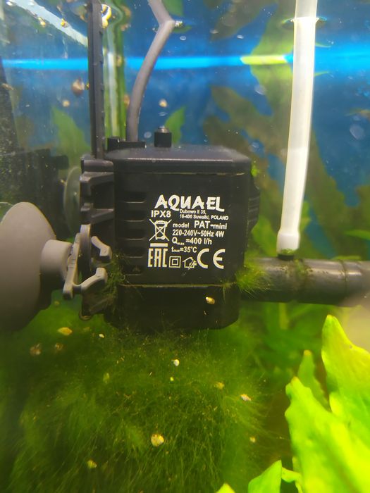 Аквариум со светильником и компрессором