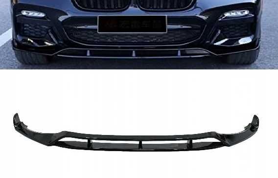 Dokładka spoiler splitter BMW X3 G01 CZARNY POŁYSK / CARBON
