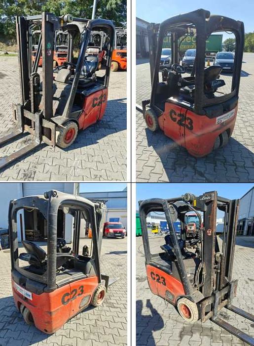 Wózek widłowy Linde E12-01