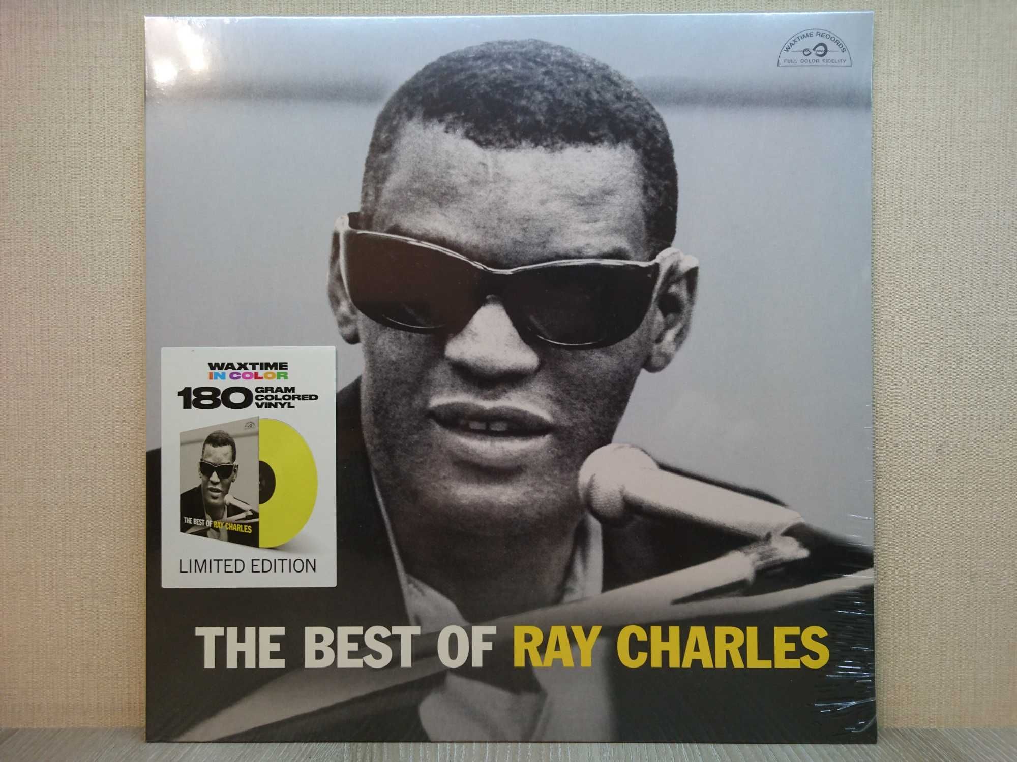 Виниловая пластинка Ray Charles ‎– The Best Of Рэй Чарльз ЖЁЛТАЯ НОВАЯ