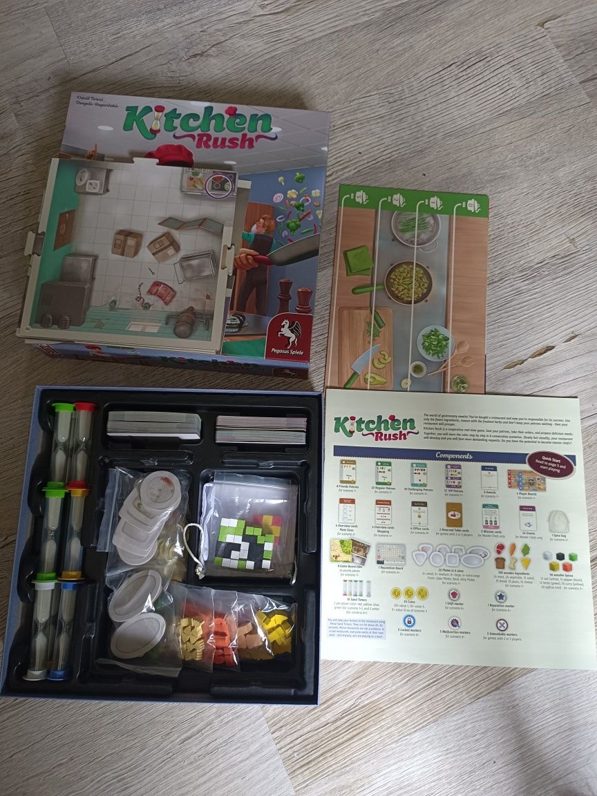 Kuchenna Gorączka gra planszowa NOWA ENG