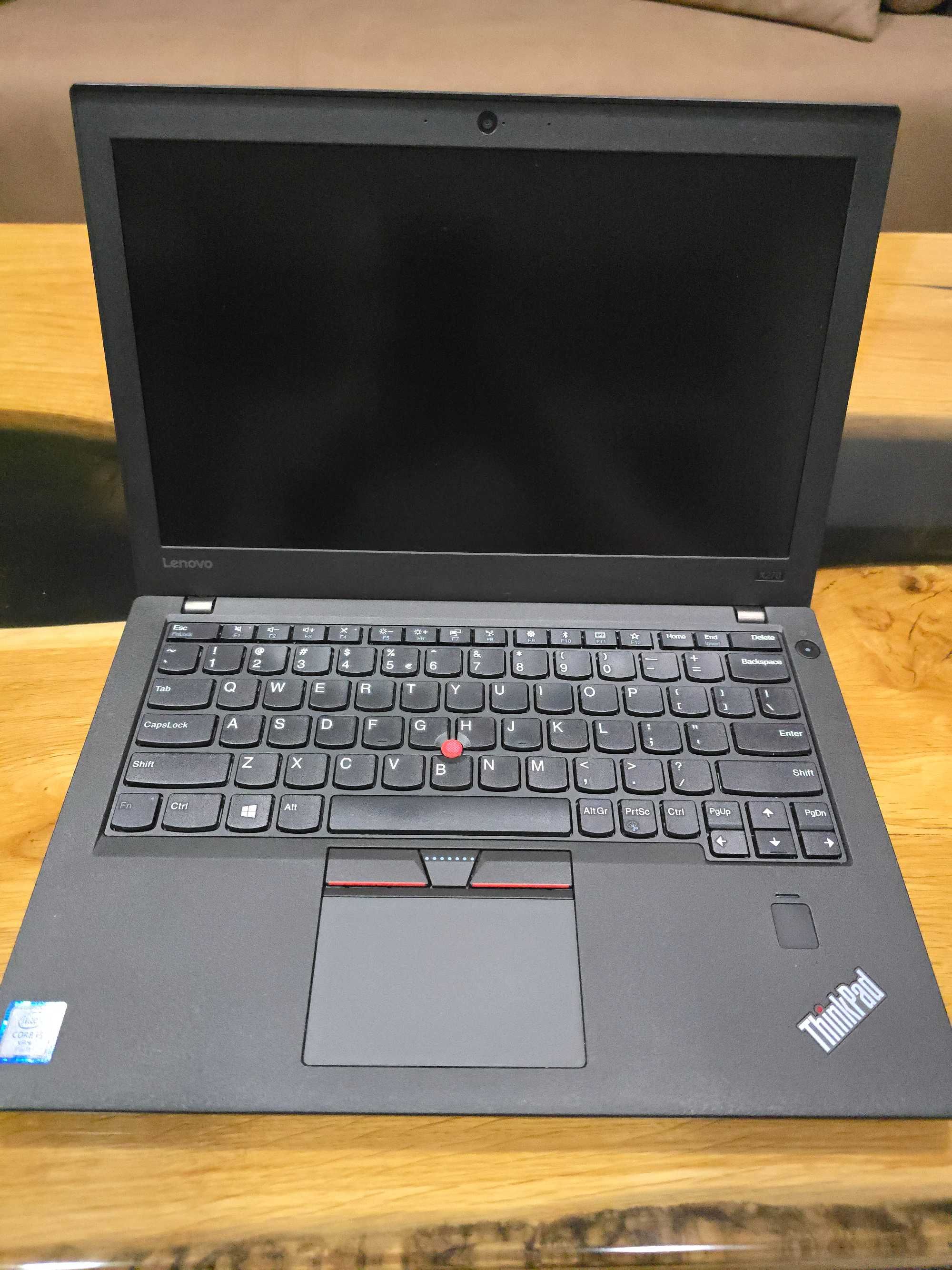 Fajny Zadbany Laptop Lenovo x270 i5/8 RAM/Dysk 240 GB Tanio