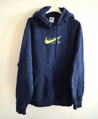 Nike granatowa bluza l xl męska air