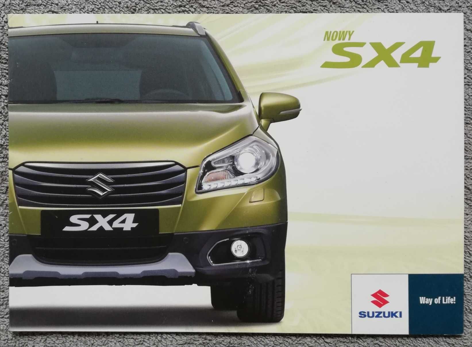 Prospekt Suzuki SX4 rok 2013