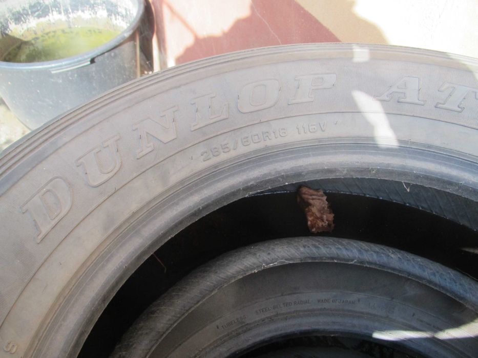 Комплект японской всесезонной резины Dunlop Grandtrek 285/60/R18