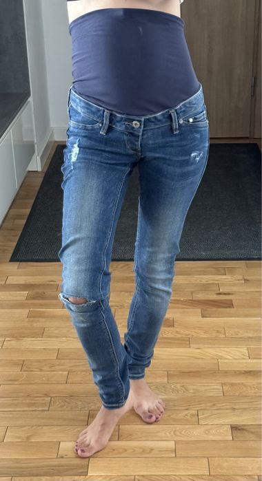 Spodnie ciążowe, rozmiar 36, H&M