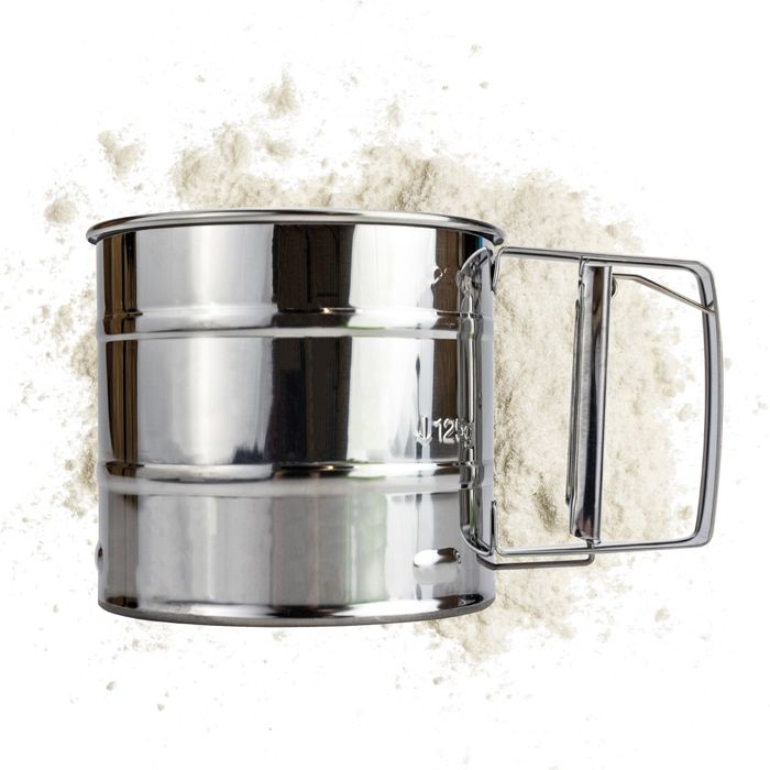 Sitko kuchenne do mąki ręczna przesiewaczka do mąki