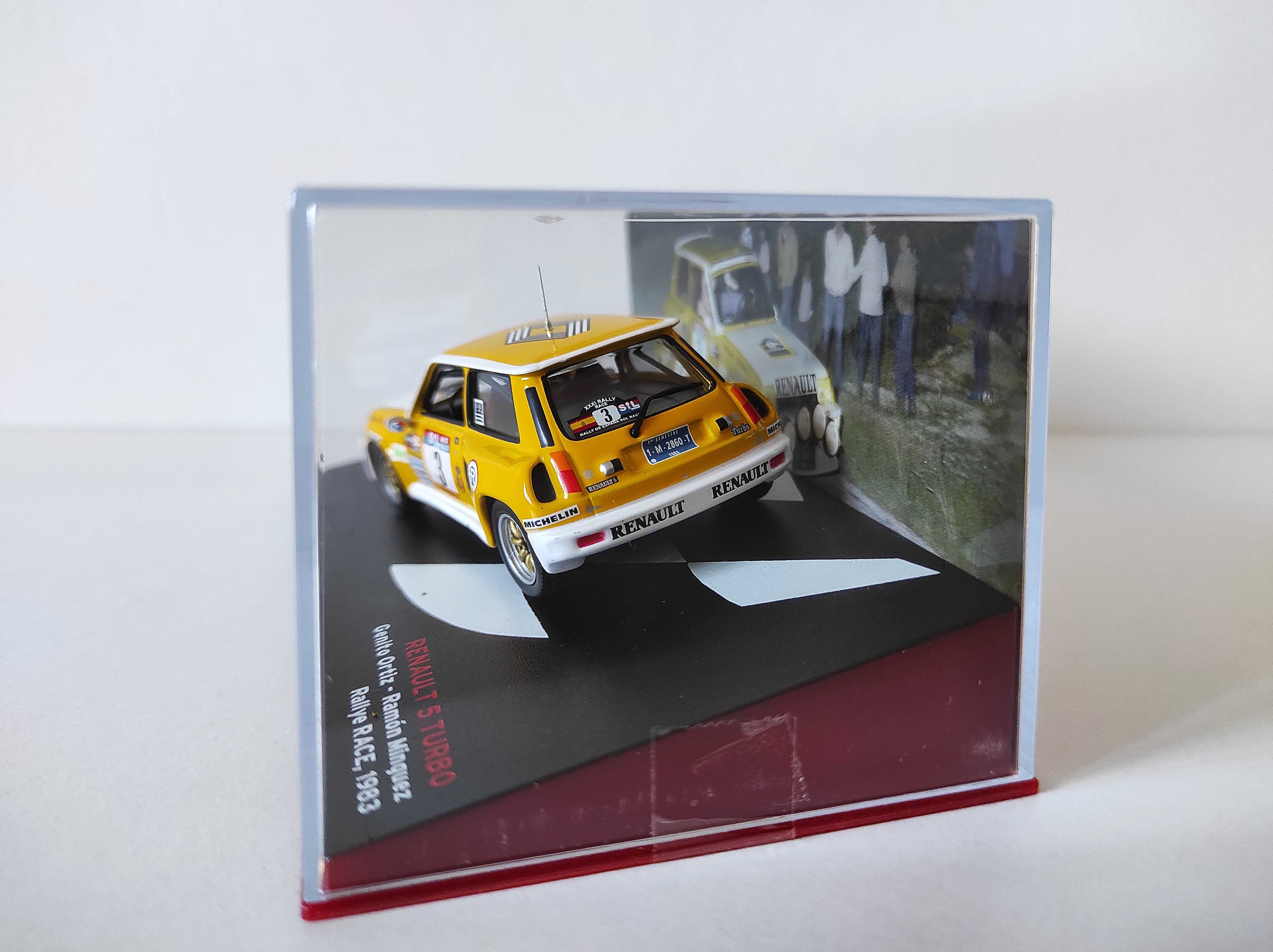 Renault 5 Turbo Rally Race 1983 G. Ortiz - Minquez 1:43