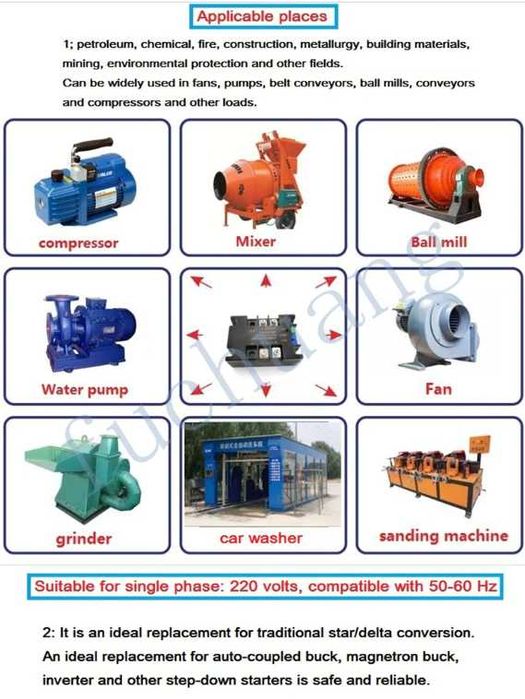 Модуль Плавного пуску 220в 1кв для електро двигунів