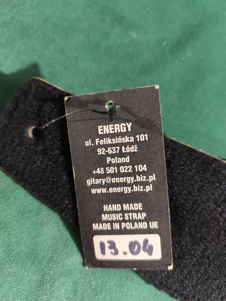 Pas do gitary elektrycznej.